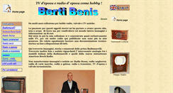 Desktop Screenshot of bertibenis.it